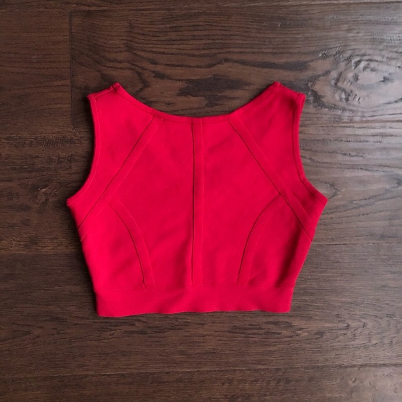 BCBGMaxAzria Fenella Cropped Tank Top - Picture 2 of 8